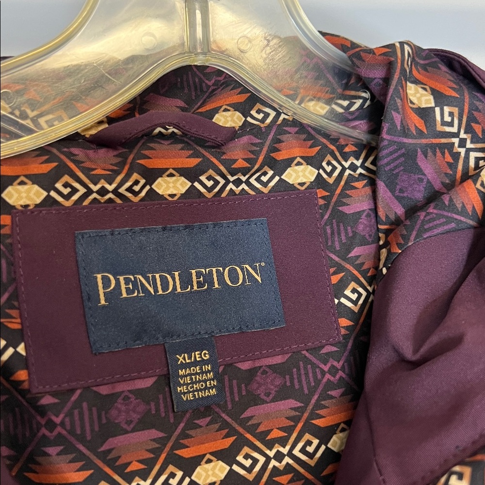 Pendleton‎ Women's Plum Waterproof Rain Jacket- XL - Picture 3 of 6
